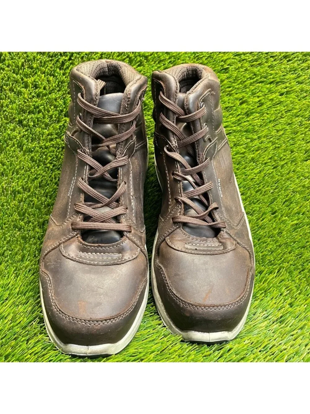 Voran Sportsafe Energy 910 Mens Size 8 Brown Composite Toe Safety Work Boots